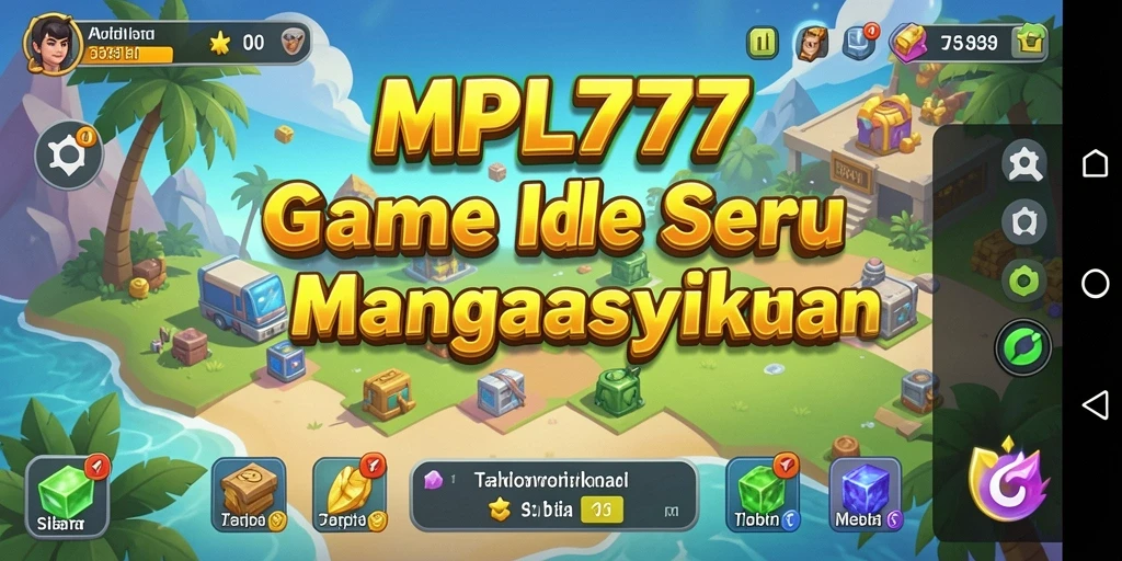 Gameplay seru MPL777 dengan karakter idle yang menarik.