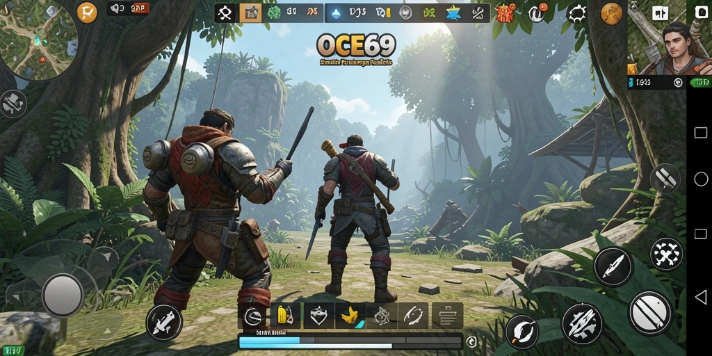 Gameplay OCE69 yang menarik dan penuh petualangan.
