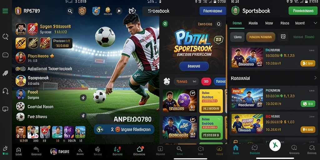 Gameplay menarik dari aplikasi Sportsbook RP6789 saat taruhan langsung.