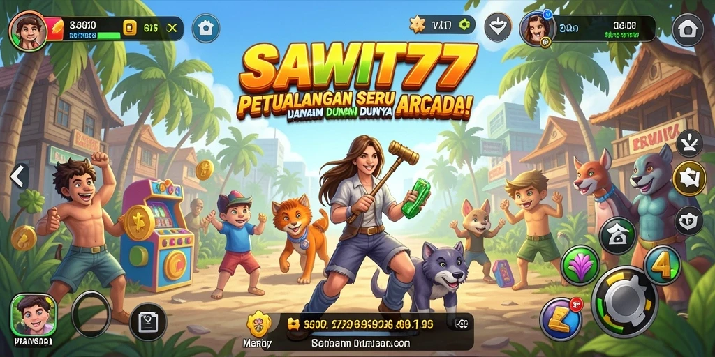 Gambaran gameplay seru dari SAWIT777 di dunia arcade.